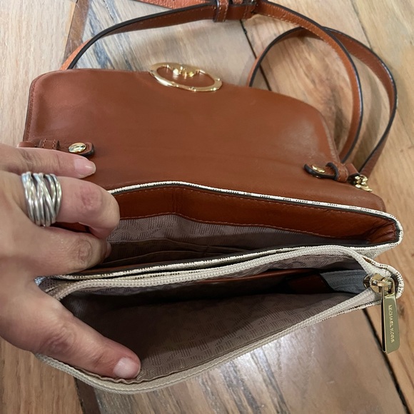 Michael Kors MK Monogram Fulton Crossbody - Picture 7 of 14